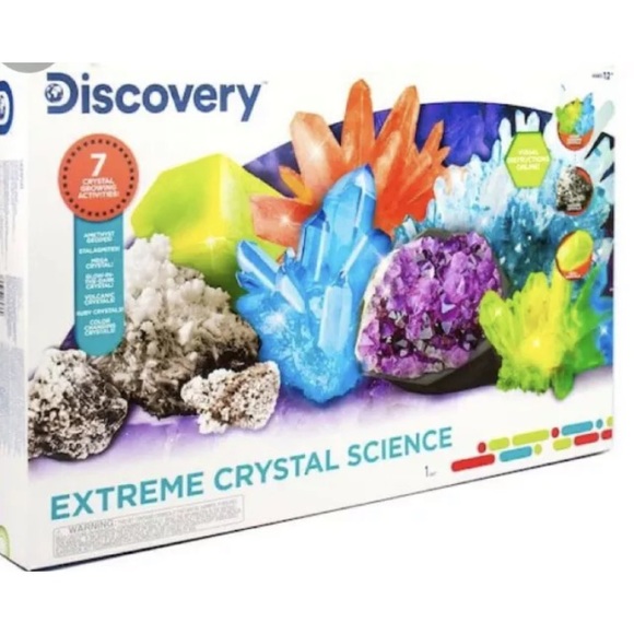 Discovery Science - Extreme Crystal - Kids Set -  7 Growing Activities STEM - Picture 2 of 5